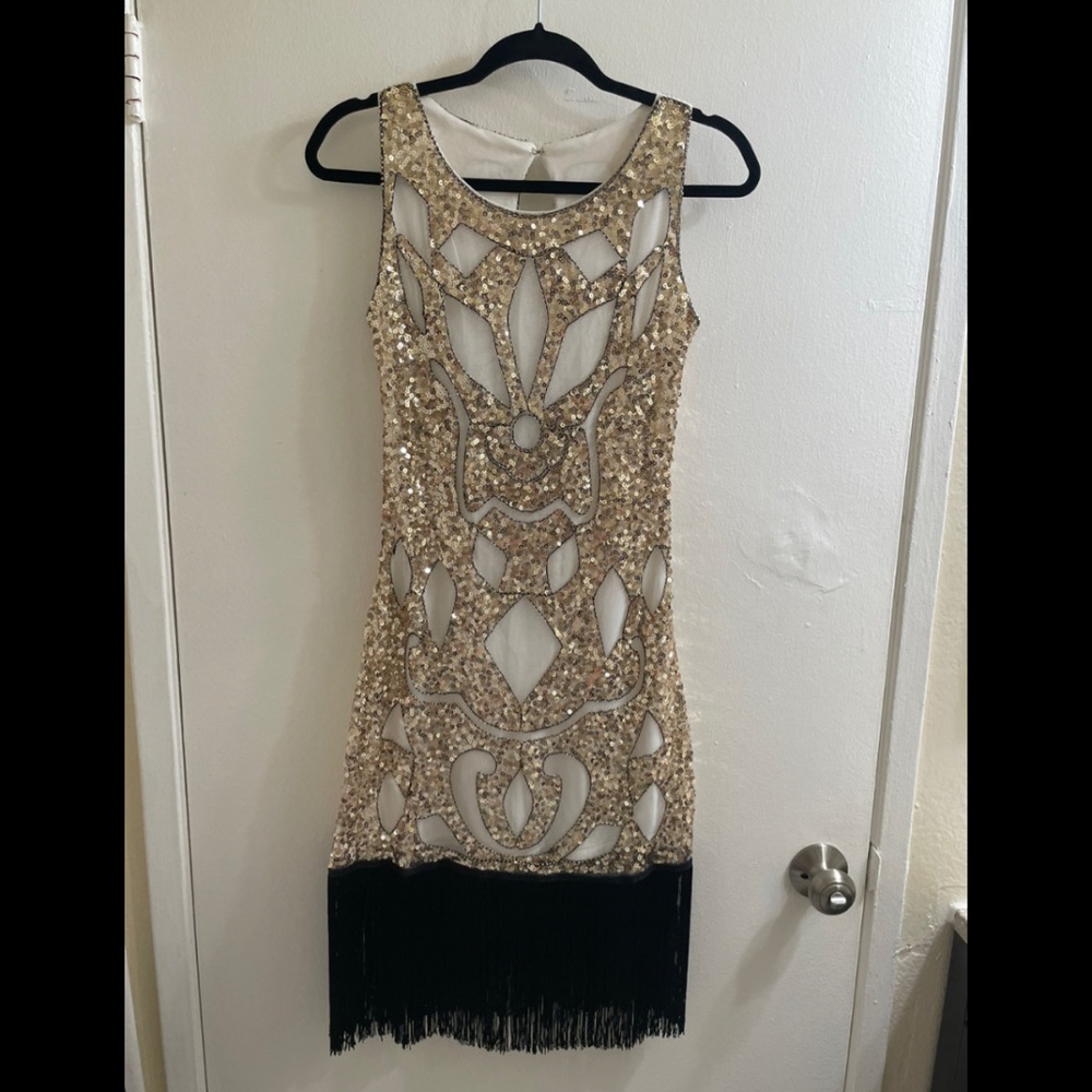 Vintage Flapper Costume Dress